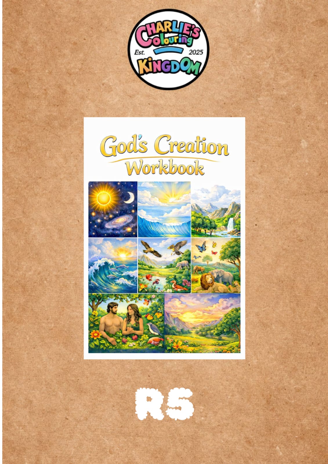 God's Creation Workbook cover