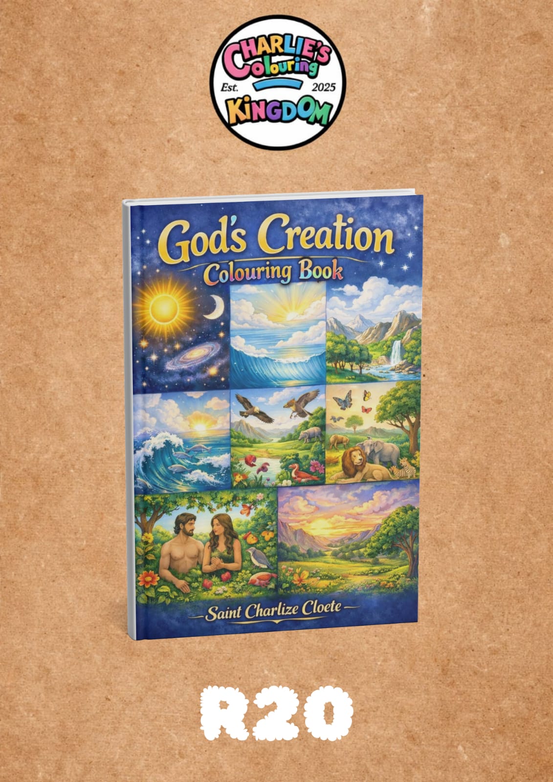 God's Creation Colouring Book cover